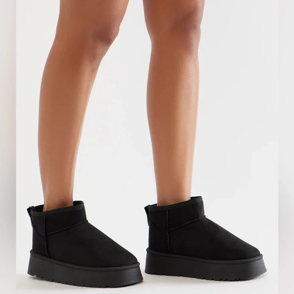 Wild Diva Black Platform Ankle Boots/Booties‎ | NEW/NIB!!🖤🖤
